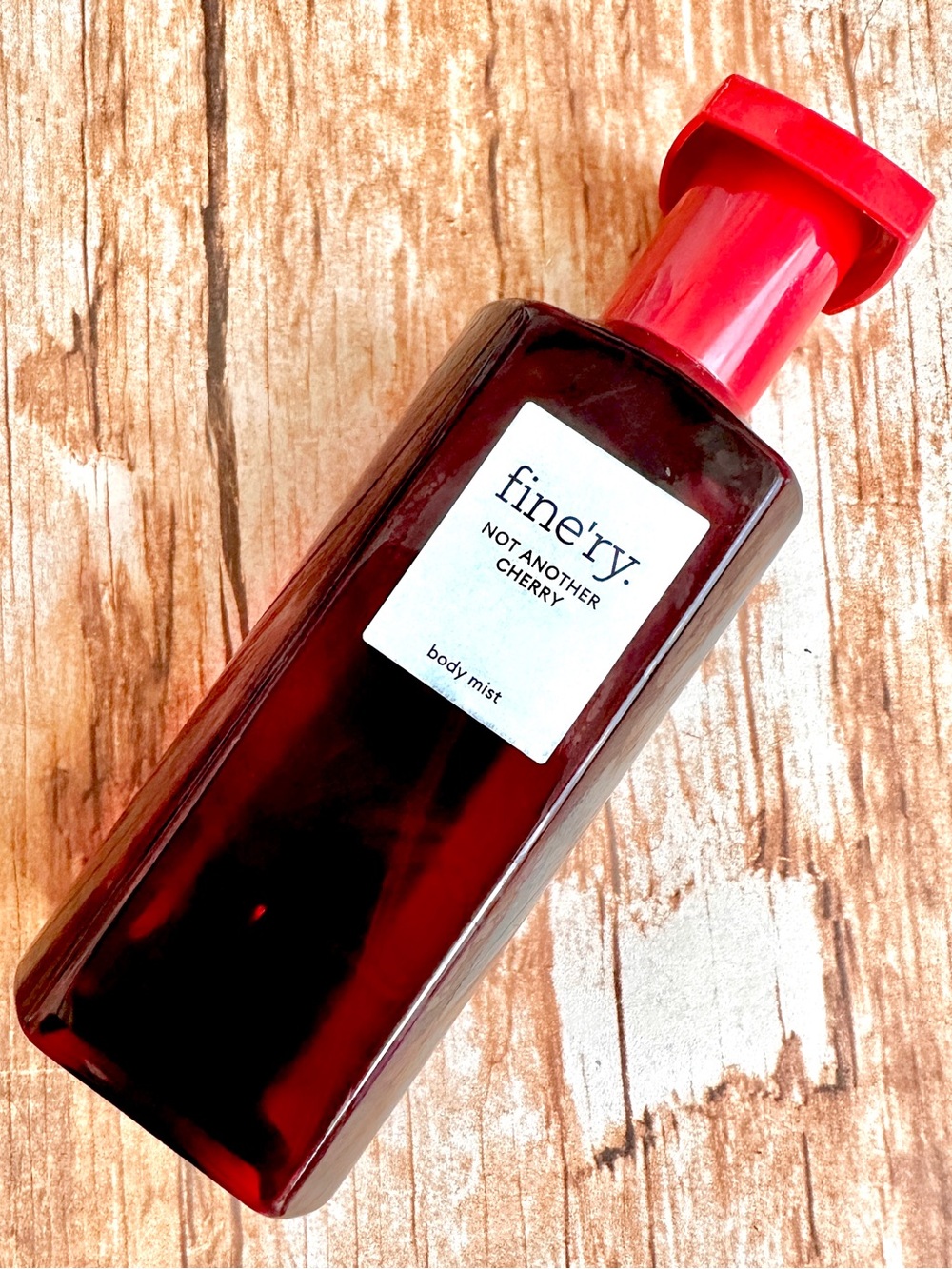 Fine’ry Not Another Cherry Body Mist 5oz New Full perfume spray